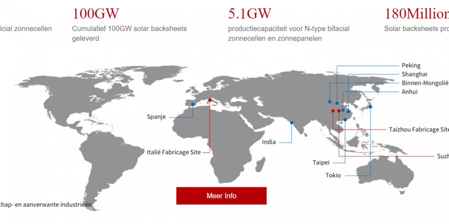 Grootste fabrikant N-type zonnepanelen