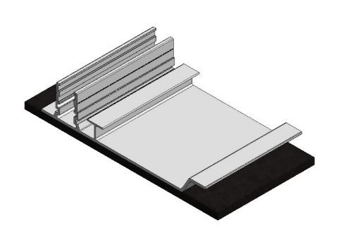 Alu paneelondersteuning achtervoet ValkPro+ (staander)