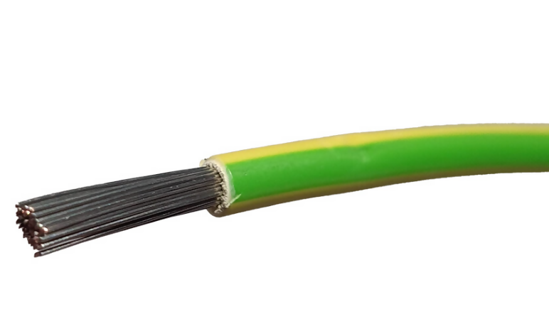 16mm² Aardedraad B2CA H07Z1-K groen/geel vertind 500m