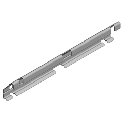 Van der Valk ValkCableCare Galvanized Coupling Plate 35mm Clip-On