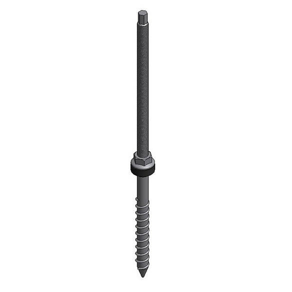Stockschraube aus Edelstahl M12x350mm - 747922