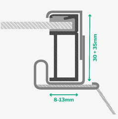 BirdBlocker Boxclips-50s 11x35x8-13 - 756010
