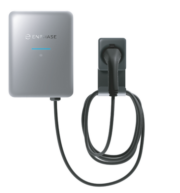 ENP-EVCharger-Cable Enphase Laadpaal IQ-EVSE-EU-3032-0105-1300 IQ EV Charger 2, 22 kW, Type 2, Kabel 7.5M IQ-EVSE-EU-3032-0105-1300