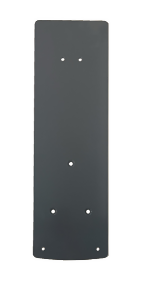 EV-Go-Plate-ALF-D-3 EV-Go Accessoire, 3.0 Alfen Double, montageplaat, mat zwart EV-Go-Plate-ALF-D-3