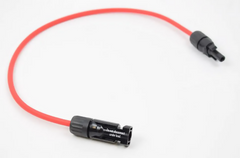 PV.AKR.MM.MF.0100.6 Solar connection cable MC4 M+F 6mm. red