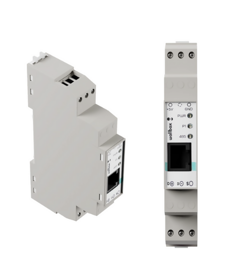WALL-MTR-P1PORT WallBox Accessoire WALL-MTR-P1PORT, Power Boost Module P1 poort naar Modbus, voor slimme meter MTR-P1PORT
