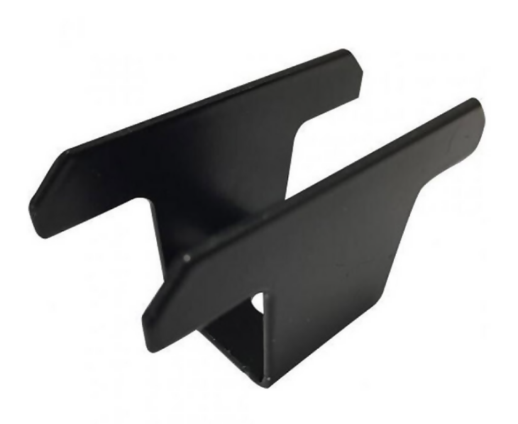 ZWART Tussenklem (40 mm paneel) (H21)