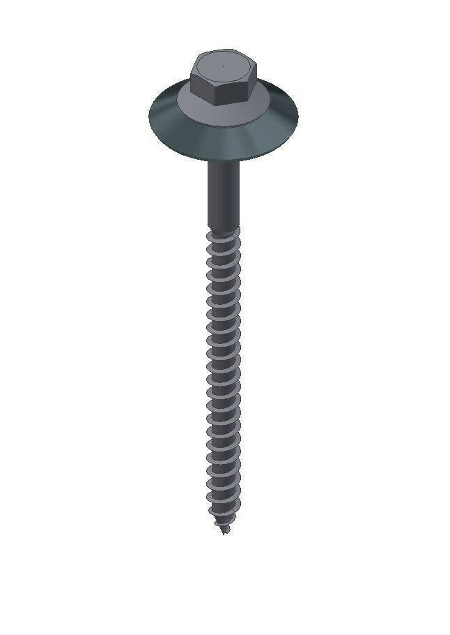 Rvs golfplaatbout fis systeem 7x150mm - 774392