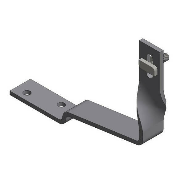 Stainless steel Smartline Roof Hook - twist + hammer head bolt + collar knurled nut - 747832