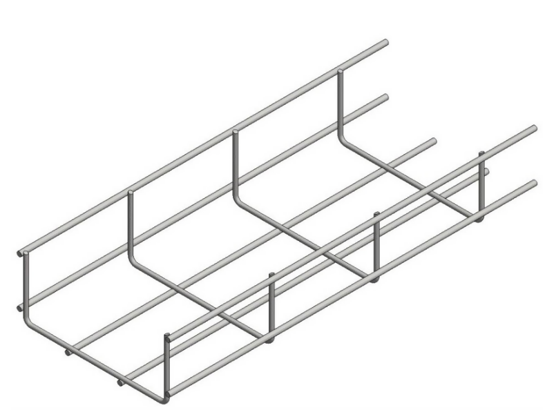 Verz draadgoot b=500mm h=60mm L=3000mm