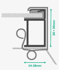 BirdBlocker Boxclips-50s 11x35x14-18 (50 pieces) - 756008