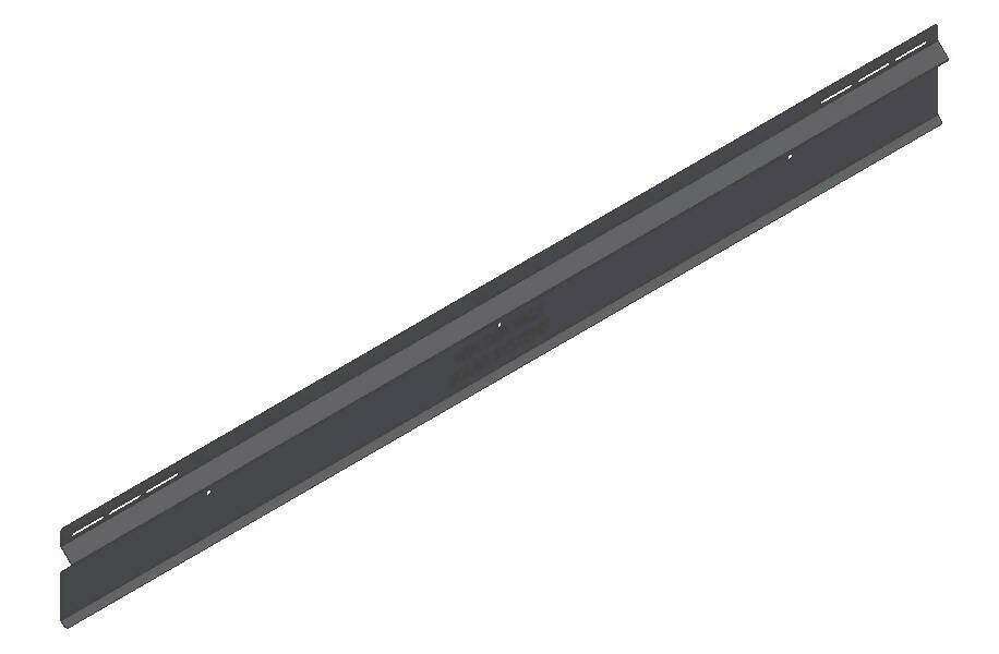 Galvanized back plate ValkPro+ L10° L=1780mm (panel length 1520-1720mm) - 742510