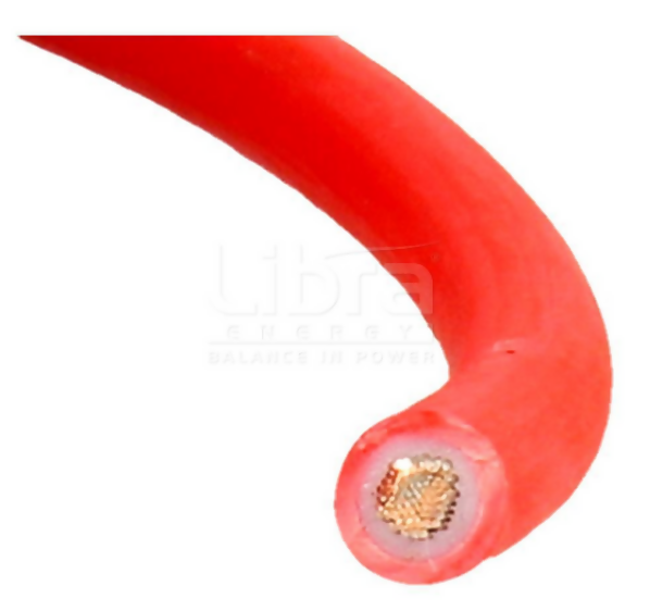 ENC1256437-0050 PV-Kabel Enco, 1256437-50 H1Z2Z2-K DCA 4mm2, Rood 50m, Ø 5.4mm 1256437-50-V2