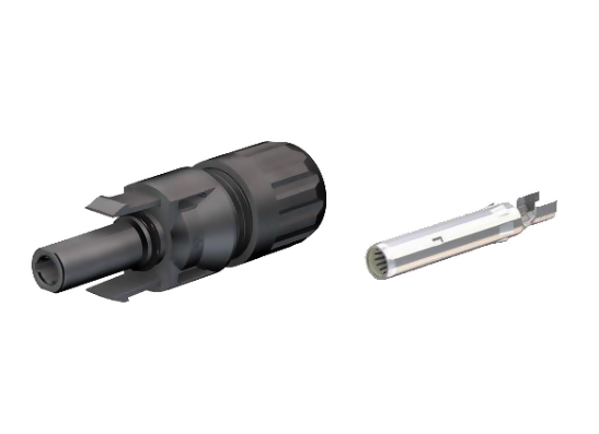 STA-KBT4-6IUR-10 Stäubli Connector 711393-10 MC4 Plug (F) Multicontact voor 4mm2, Ø5-6mm HIS711393-10