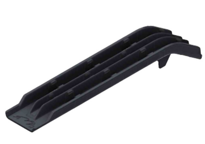 Plastic cable entry roof tiles