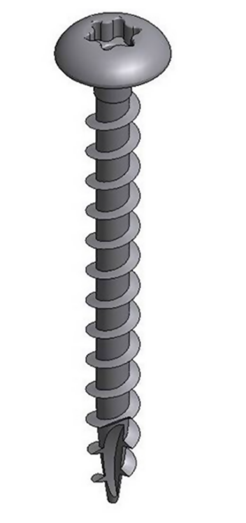 Rvs torx-schroef 5,5x58mm - T30 (LANGE UITVOERING)