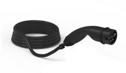 FME-BE39999-1000-17 Bals accessoire 32A, 3-Fase, T2, 7,5M, zwart, kabel voor Alfen laders laadunits BE39999-1000-17