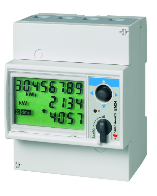 CG-EM24DINAV23XE1X Carlo Gavazzi Accessoire EM24DINAV23XE1X energiemeter, direct, zonder MID, max 65A EM24DINAV23XE1X