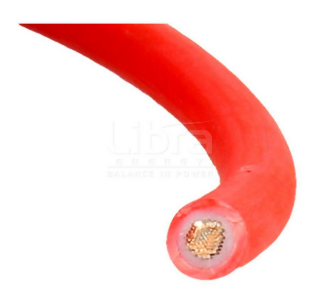SOL1345935-0500 PV-kabel Solen Kablo, 1345935 H1Z2Z2-K DCA 4mm2, Rood 500m, Ø 5.5mm 1345935-0500