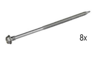 VDV747633 Van der Valk 747633 ValkSolarFix - Dakschroeven 4,8x240mm - 8x 747633