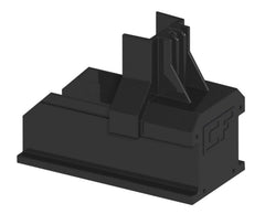 ClickFit EVO Mounting Rail End Cap black 1008060-B