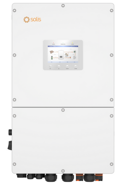Solis-S6-EH3P29.9K-H Solis Omvormer S6-EH3P29.9K-H, 3-Fase, 45.4A, 3 MPPT 6 IN, WIFI LAN, Hybride, HV incl 3xCT S6-EH3P29.9K-H