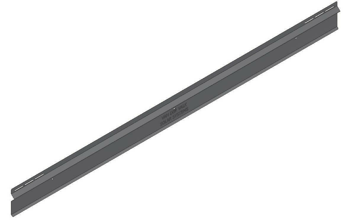 Verzinkte Rückplatte ValkPro+ L10° L=2380mm (Plattenlänge 2120-2320mm) – 742516