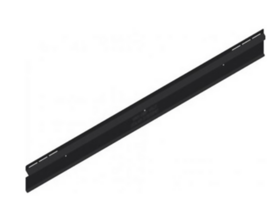 Verz achter paneel ValkPro+ L=1980mm (1720mm-1920mm) ZWART