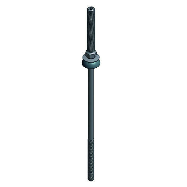 Stainless steel hanger bolt M10x276 - 747938