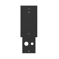 Onepole OP-Q25058 Wallbox Pulsar Socket Mounting Plate