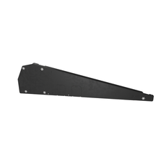 Enstall FlatFix Fusion Left Wind Deflector Black (1030–1077 mm)