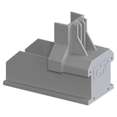Enstall ClickFit Evo Mounting Rail End Cap 100-8060