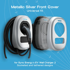 Sync Energy EVWC2TMMS Metallic Silver Faceplate