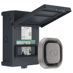 Sync Energy EVL7MS LINK EV Charger Recessed & Surface Socket 7.4kW, Metal Control Box, Wi-Fi / LAN