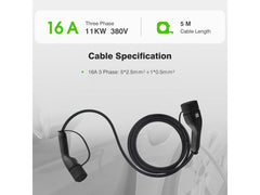 Universal EV Charging Cable – Type 2 | Up to 11 kW