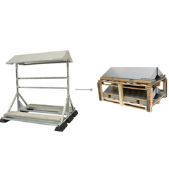 Conduct PVshelter High Energy B2B Inverter Frame Non-assembled 179x158x150cm