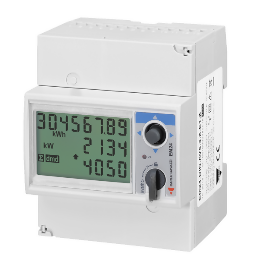 CG-EM24DINAV53XE1X Carlo Gavazzi Accessoire energiemeter, indirect, zonder MID EM24DINAV53XE1X