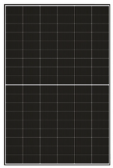 DMEGC 455W Glas Glas Zwart Frame Witte Backsheet (2.0mm)