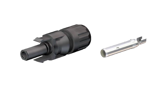 STA-PV-KBT4-6XUR-100 Stäubli Connector PV-KBT4 6X-UR MC4 Bag of 100 Female cable coupler for 4 6mm2, Ø5.5-7.4mm 32.0142P0100-UR