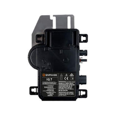 Enphase IQ 7A microinverter with integrated MC4 connectors
