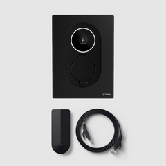 Zaptec GO 2 22 kW | Asphalt Black | incl Tibber Pulse