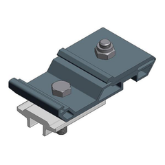 Van der Valk VDV724051ZW Aluminium Mounting Clamp 50mm Black