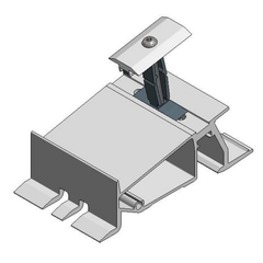 Van der Valk ValkPro+ Aluminium Front Mounting Element Middle L10°