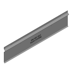 Van der Valk ValkPro+ Galvanised Backplate P10° 1360mm