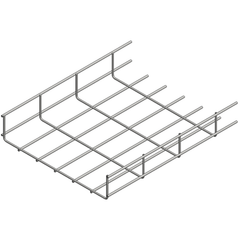 Van der Valk ValkCableCare Galvanised Cable Tray 500×60×3000mm