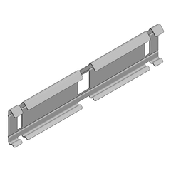Van der Valk ValkCableCare 760202 Galvanised Connector Plate 60mm Clip-On