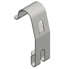 Van der Valk ValkCableCare 760401 Stainless Steel Cover Clamp 60mm Clip-On