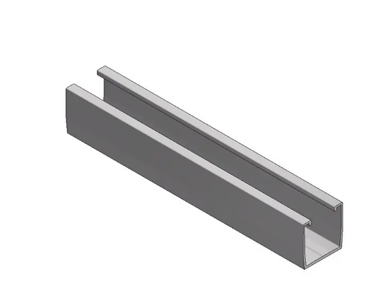 Alu trapezium profiel L=7000mm