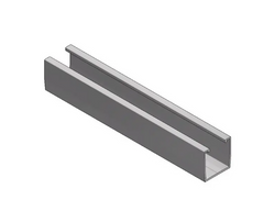 Alu trapezium profiel L=7000mm