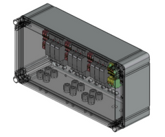 CON-SB-3T-03 Conduct PVBox SB.3.NF.T1.NSX.3IN.M DC SPD1, 3 MPPT 3 IN 3 OUT SB.3.3IN.M